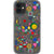 iPhone 12 Mini Abstract Colorful Scandinavian Clear Phone Case - The Urban Flair