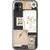 iPhone 11 Abstract Ephemera Scraps Clear Phone Case - The Urban Flair
