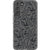 Abstract Line Art Faces Clear Phone Cases Galaxy S22 Plus Black exclusively offered by The Urban Flair