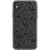 iPhone X/XS Black Abstract Line Art Faces Clear Phone Cases - The Urban Flair