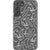 Abstract Line Art Faces Clear Phone Cases Galaxy S22 Plus White exclusively offered by The Urban Flair