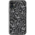 iPhone 11 White Abstract Line Art Faces Clear Phone Cases - The Urban Flair