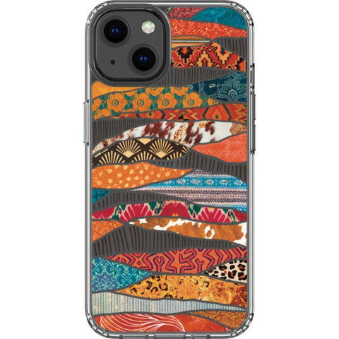 Abstract Southwestern Prints Clear Phone Case iPhone 13 exclusively offered by The Urban Flair