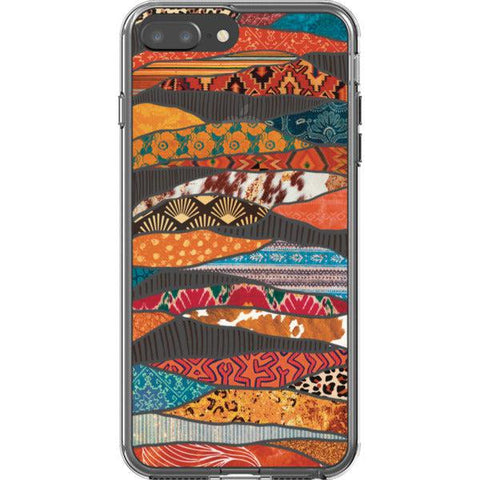 Abstract Southwestern Prints Clear Phone Case iPhone 7 Plus/8 Plus exclusively offered by The Urban Flair