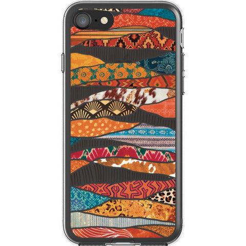 Abstract Southwestern Prints Clear Phone Case iPhone 7/8 exclusively offered by The Urban Flair
