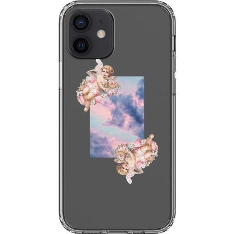 iPhone 12 Aesthetic Angel Clear Phone Case - The Urban Flair