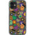 Aesthetic Halloween Smiley Face Clear Phone Case iPhone 12 Mini exclusively offered by The Urban Flair
