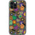 Aesthetic Halloween Smiley Face Clear Phone Case iPhone 12 Pro exclusively offered by The Urban Flair