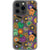 Aesthetic Halloween Smiley Face Clear Phone Case iPhone 13 Pro exclusively offered by The Urban Flair