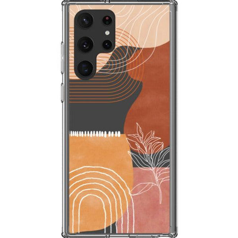 Aesthetic Modern Clear Phone Case for your Galaxy S22 Ultra exclusively at The Urban Flair