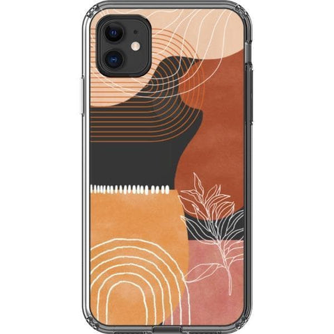 Aesthetic Modern Clear Phone Case for your iPhone 11 exclusively at The Urban Flair