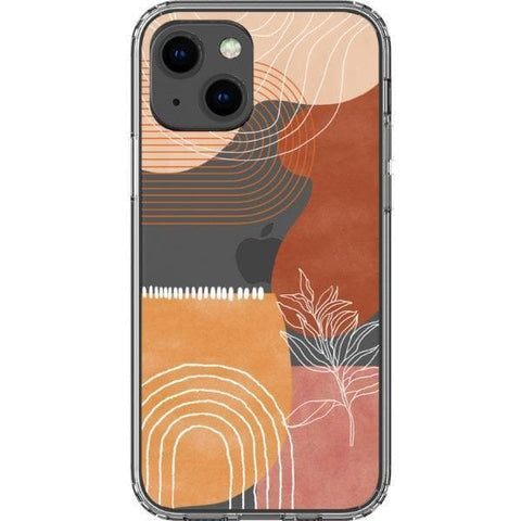 Aesthetic Modern Clear Phone Case for your iPhone 13 exclusively at The Urban Flair