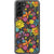 Aesthetic Retro Flowers Clear Phone Case Galaxy S21 Plus exclusively offered by The Urban Flair