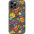 Aesthetic Retro Flowers Clear Phone Case iPhone 12 Pro Max exclusively offered by The Urban Flair