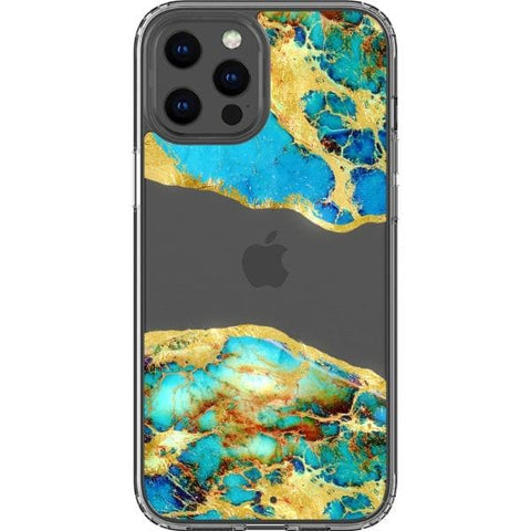 iPhone 13 Pro Max #1 Agate Slices Print Clear Phone Cases - The Urban Flair