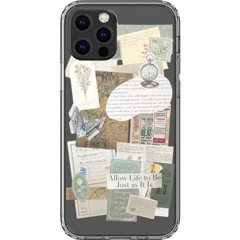 iPhone 12 Pro Allow Life To Be Clear Phone Case - The Urban Flair