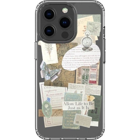 iPhone 13 Pro Allow Life To Be Clear Phone Case - The Urban Flair