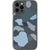 iPhone 12 Pro Max Baby Blue Abstract Clear Phone Case - The Urban Flair