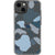 iPhone 13 Baby Blue Abstract Clear Phone Case - The Urban Flair