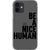 iPhone 12 Black Be A Nice Human Clear Phone Case - The Urban Flair