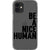 iPhone 12 Mini Black Be A Nice Human Clear Phone Case - The Urban Flair