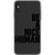 iPhone XS Max Black Be A Nice Human Clear Phone Case - The Urban Flair