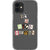 iPhone 12 Mini Be A Nice Human Ransom Note Clear Phone Case - The Urban Flair