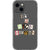 iPhone 13 Be A Nice Human Ransom Note Clear Phone Case - The Urban Flair