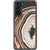 Galaxy S21 Beige Geode Slice Clear Phone Case - The Urban Flair