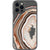 iPhone 12 Pro Max Beige Geode Slice Clear Phone Case - The Urban Flair