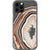 iPhone 13 Pro Beige Geode Slice Clear Phone Case - The Urban Flair