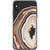 iPhone XR Beige Geode Slice Clear Phone Case - The Urban Flair