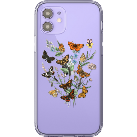 Shop The Best Clear Phone Cases For Purple iPhone 12/iPhone 12 Mini Exclusively at The Urban Flair - Trendy Aesthetic Covers Available for Apple iPhone and Samsung Galaxy Devices