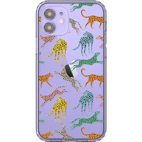 Shop The Best Clear Phone Cases For Purple iPhone 12/iPhone 12 Mini Exclusively at The Urban Flair - Trendy Aesthetic Covers Available for Apple iPhone and Samsung Galaxy Devices