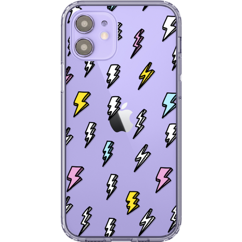 Shop The Best Clear Phone Cases For Purple iPhone 12/iPhone 12 Mini Exclusively at The Urban Flair - Trendy Aesthetic Covers Available for Apple iPhone and Samsung Galaxy Devices