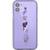 Shop The Best Clear Phone Cases For Purple iPhone 12/iPhone 12 Mini Exclusively at The Urban Flair - Trendy Aesthetic Covers Available for Apple iPhone and Samsung Galaxy Devices