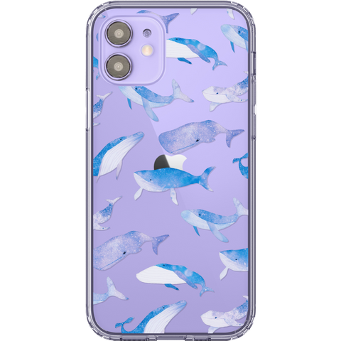 Shop The Best Clear Phone Cases For Purple iPhone 12/iPhone 12 Mini Exclusively at The Urban Flair - Trendy Aesthetic Covers Available for Apple iPhone and Samsung Galaxy Devices