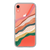 Best Clear Phone Cases For Your Coral iPhone XR Colorful Abstract Layers exclusively offered by The Urban Flair