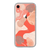 Best Clear Phone Cases For Your Coral iPhone XR Peach Tropical Shapes exclusively offered by The Urban Flair