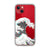 Best Clear Phone Cases For Your Red iPhone Dark Glitch Great Wave iPhone 13 exclusively offered by The Urban Flair