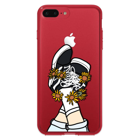Shop The Best Clear Phone Cases For Your Red iPhone Exclusively at The Urban Flair - Trendy Aesthetic Covers Available for Apple iPhone and Samsung Galaxy Devices