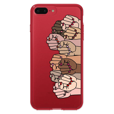 Shop The Best Clear Phone Cases For Your Red iPhone Exclusively at The Urban Flair - Trendy Aesthetic Covers Available for Apple iPhone and Samsung Galaxy Devices