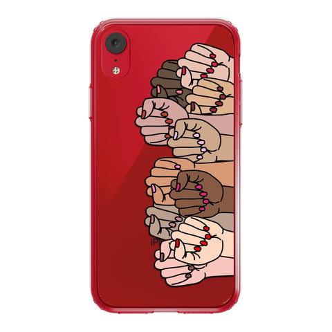 Shop The Best Clear Phone Cases For Your Red iPhone Exclusively at The Urban Flair - Trendy Aesthetic Covers Available for Apple iPhone and Samsung Galaxy Devices