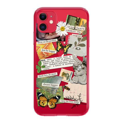 Shop The Best Clear Phone Cases For Your Red iPhone Exclusively at The Urban Flair - Trendy Aesthetic Covers Available for Apple iPhone and Samsung Galaxy Devices