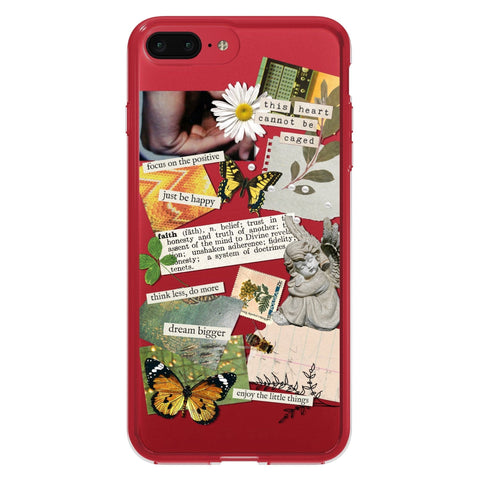 Shop The Best Clear Phone Cases For Your Red iPhone Exclusively at The Urban Flair - Trendy Aesthetic Covers Available for Apple iPhone and Samsung Galaxy Devices