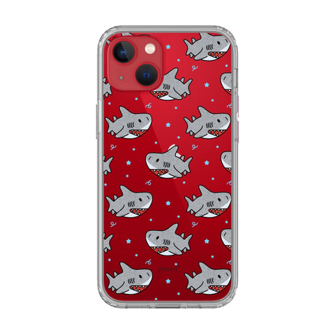 Best Clear Phone Cases For Your Red iPhone Sharks iPhone 13 exclusively offered by The Urban Flair