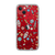 Best Clear Phone Cases For Your Red iPhone Space Doodles iPhone 13 exclusively offered by The Urban Flair