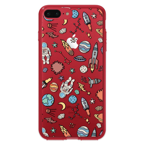 Shop The Best Clear Phone Cases For Your Red iPhone Exclusively at The Urban Flair - Trendy Aesthetic Covers Available for Apple iPhone and Samsung Galaxy Devices