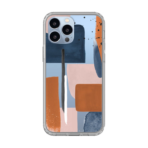 iPhone 13 Pro Max Navy Blush Abstract Best Clear Phone Cases For Your Sierra Blue iPhone 13 Pro & 13 Pro Max - The Urban Flair