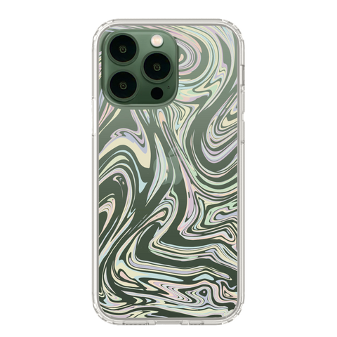 Best Clear Phone Cases With Designs For Your Alpine Green iPhone 13 Mini, 13, 13 Pro & 13 Pro Max iPhone 13 Pro Max Pastel Marble exclusively offered by The Urban Flair
